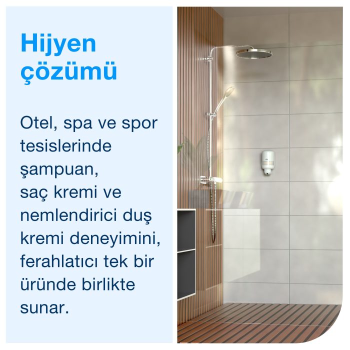 Tork Lüks 3'ü 1 Arada Şampuan, Saç ve Vücut Kremi Mini - Görsel 4