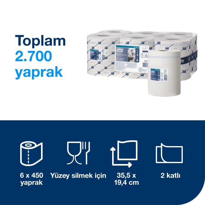 Tork Reflex™ Endüstriyel Havlu Kağıt Plus - Görsel 6