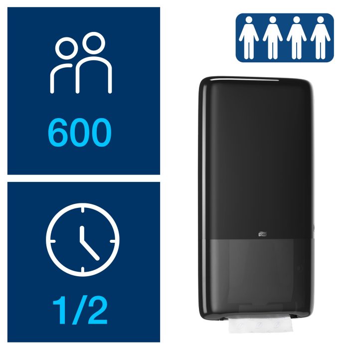 Tork Peakserve™ Havlu Dispenseri Siyah - Görsel 6
