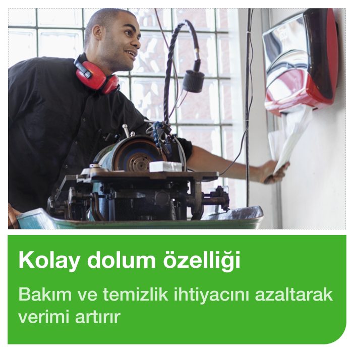 Nonwoven Bez Dispenseri Kırmızı-Siyah - Görsel 5
