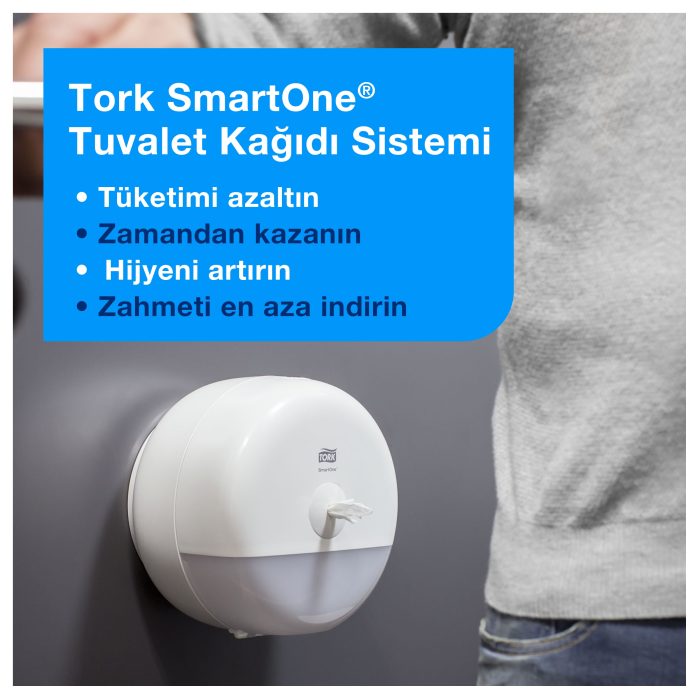 Tork SmartOne Dispenseri Beyaz - Görsel 4