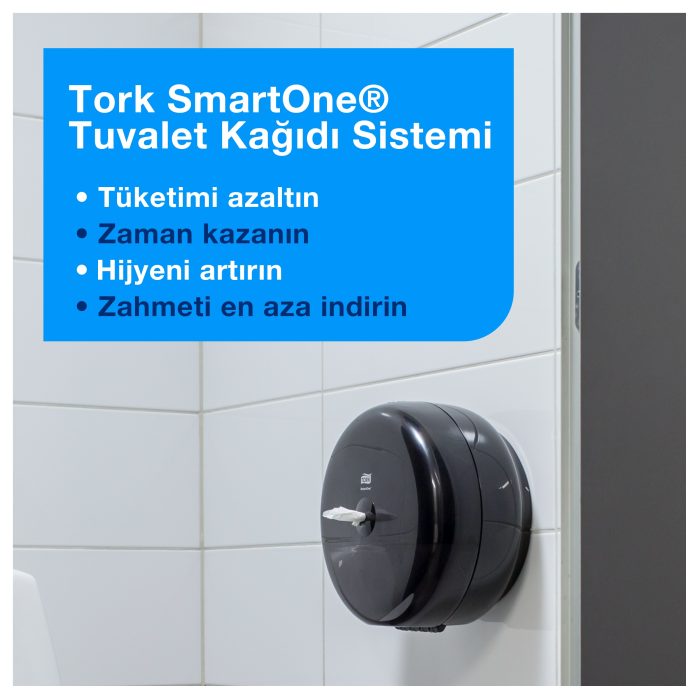 Tork SmartOne Dispenseri Siyah - Görsel 4