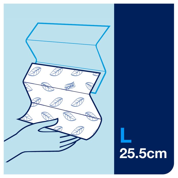 Tork Xpress® Z Katlı Kağıt Havlu Beyaz H2 - Görsel 5
