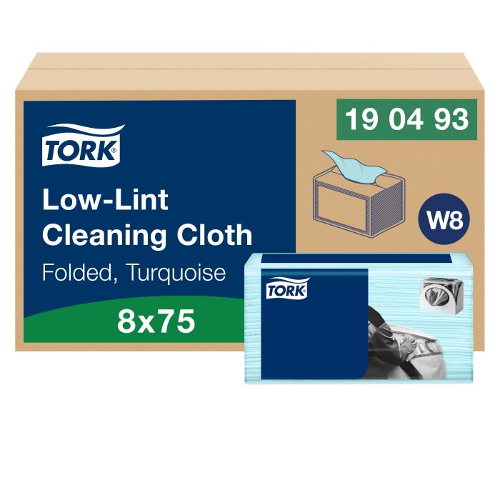 Tork Düşük Hav Nonwoven Temizlik Bezi Turkuaz 75*8