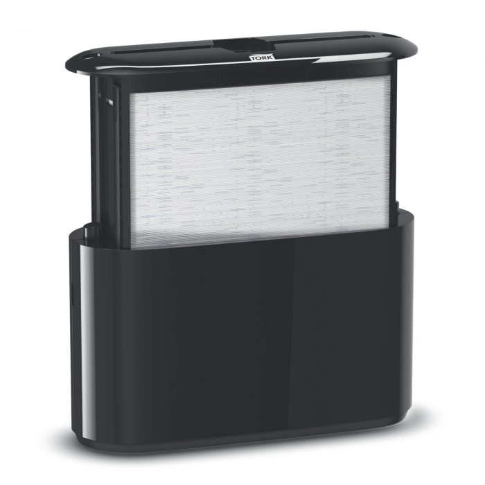 Tork Xpress® Z Katlı Havlu Dispenseri Masaüstü Siyah - Görsel 3