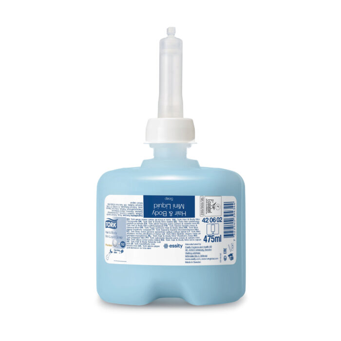 Tork Hair&Body Mini Sıvı Sabun Premium 475 ml*8