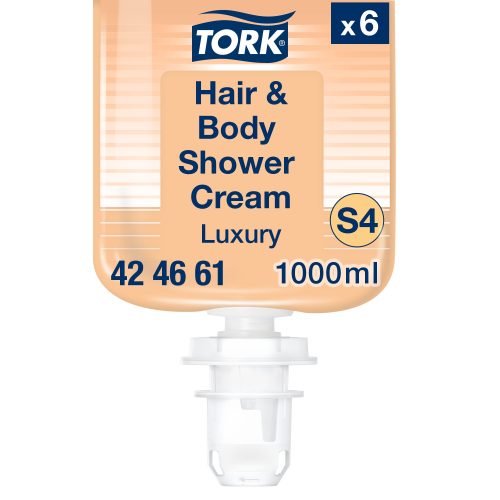 Tork Luxury 3'ü 1 Arada Şampuan, Saç ve Vücut Kremi S4