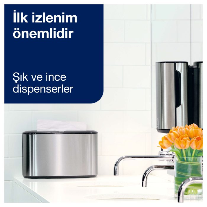 Tork Xpress® Z Katlı Havlu Dispenseri Masaüstü Metal - Görsel 5