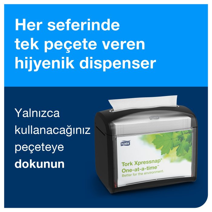 Tork Xpressnap® Dispenser Peçete Premium 200*40 - Görsel 6