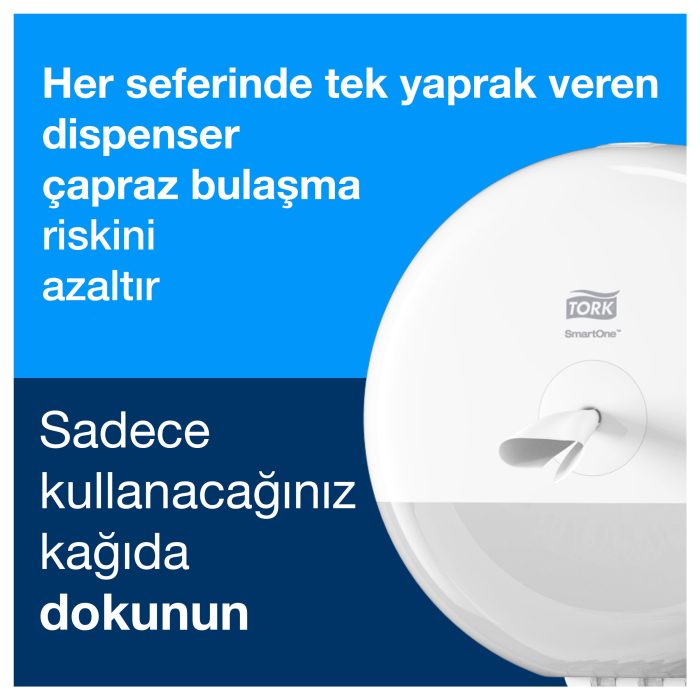 Tork SmartOne Tuvalet Kağıdı Advanced 207m*6 - Görsel 6